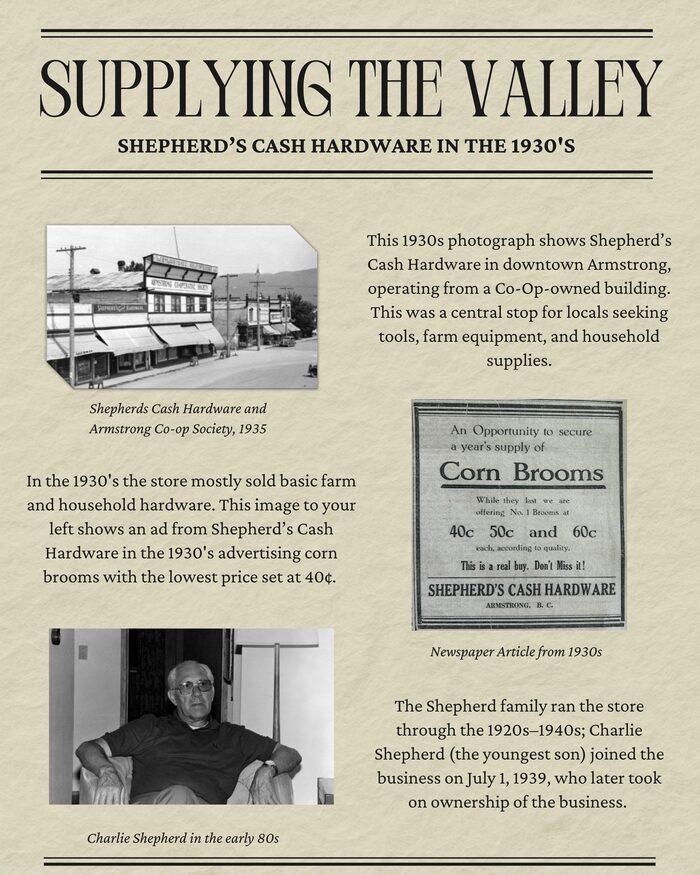 Supplying the Valley — Shepherd's Cash Hardware in the 1930s